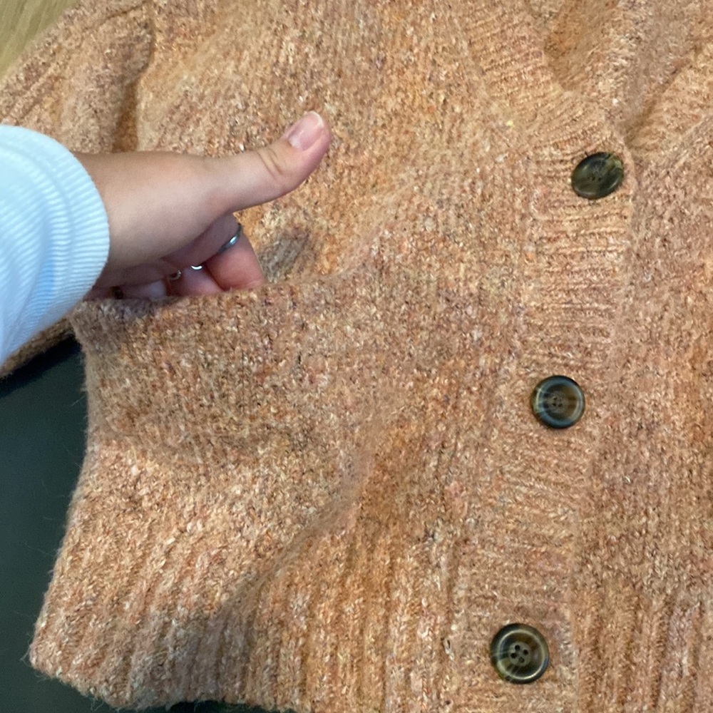 Fuzzy Cardigan - Picture 2 of 5